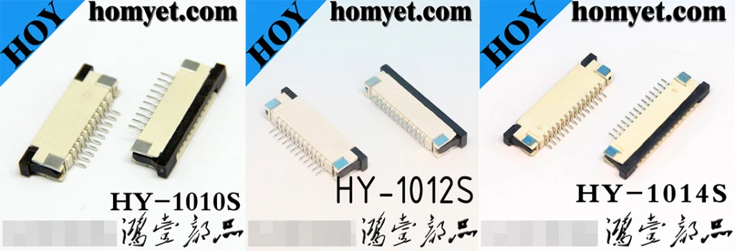 1.0mm Pitch 32pin FPC Connector for LCD Screen (HY-1032S)
