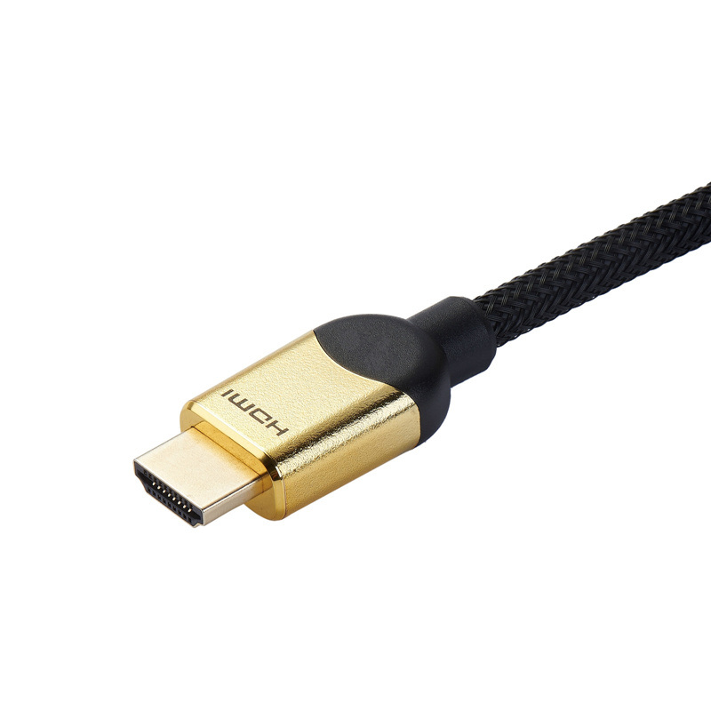Premium Braided HDMI to HDMI Cable 3D 4K 60Hz 18gbps Male to Male HDMI 2.0 Cable