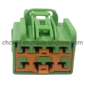 Automotive Connector Female 8p Plug and Play Yy9082821-1 for Ford Door Green Connector