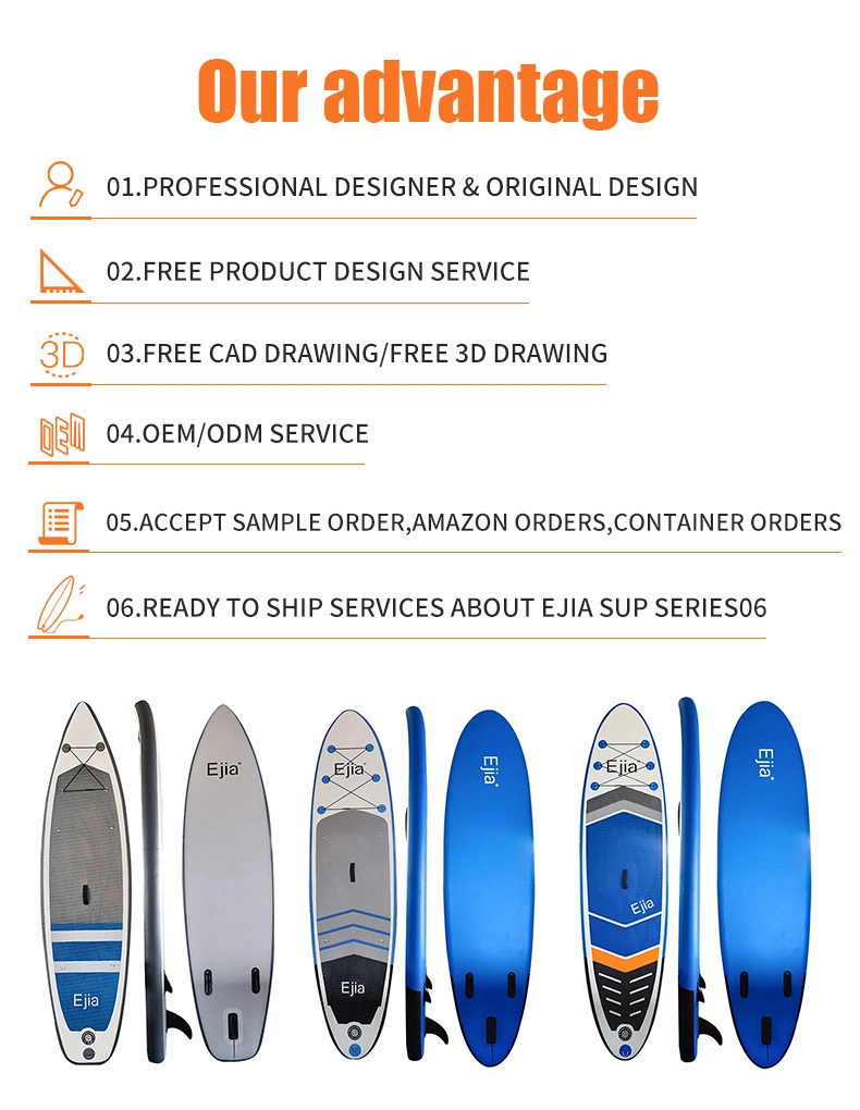 for Competitive Competition Standup Paddle Board Sup Surfboard on Sea