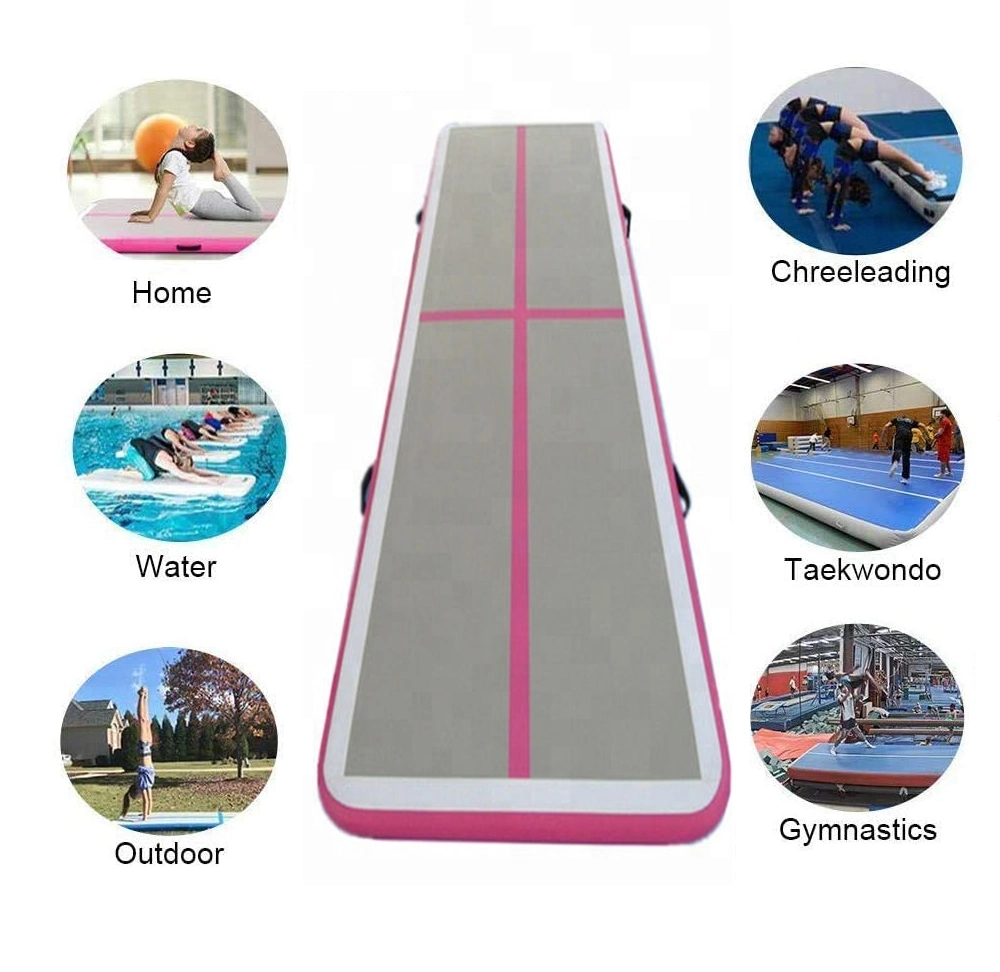 Dwf Outdoor Sports Gymnastic Training Inflatable Air Tumble Track Gym Mat
