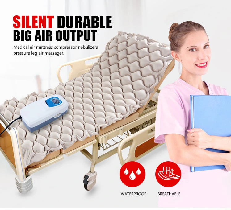 Inflatable Quiet Alternative Bubble Air Mattress Prevents Treat Pressure Wounds Sore Ulcer