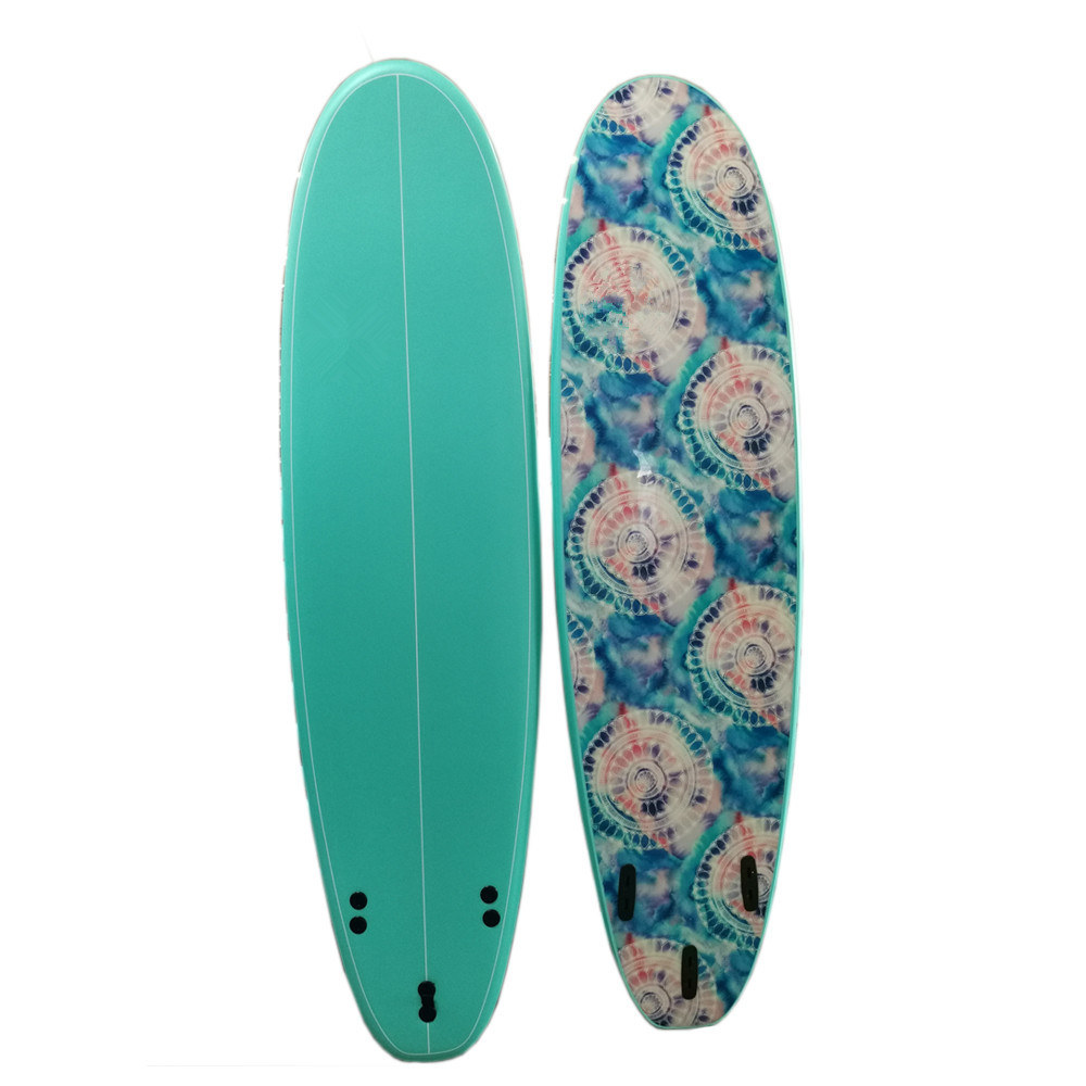 Wholesale High Quality Customized Design Soft Top Surfboard 7FT Surf Board