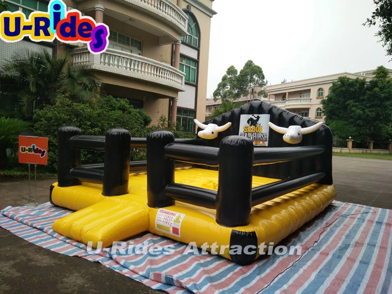 Air-sleaed inflatable mattress / mechanical bull mat / inflatable sport games