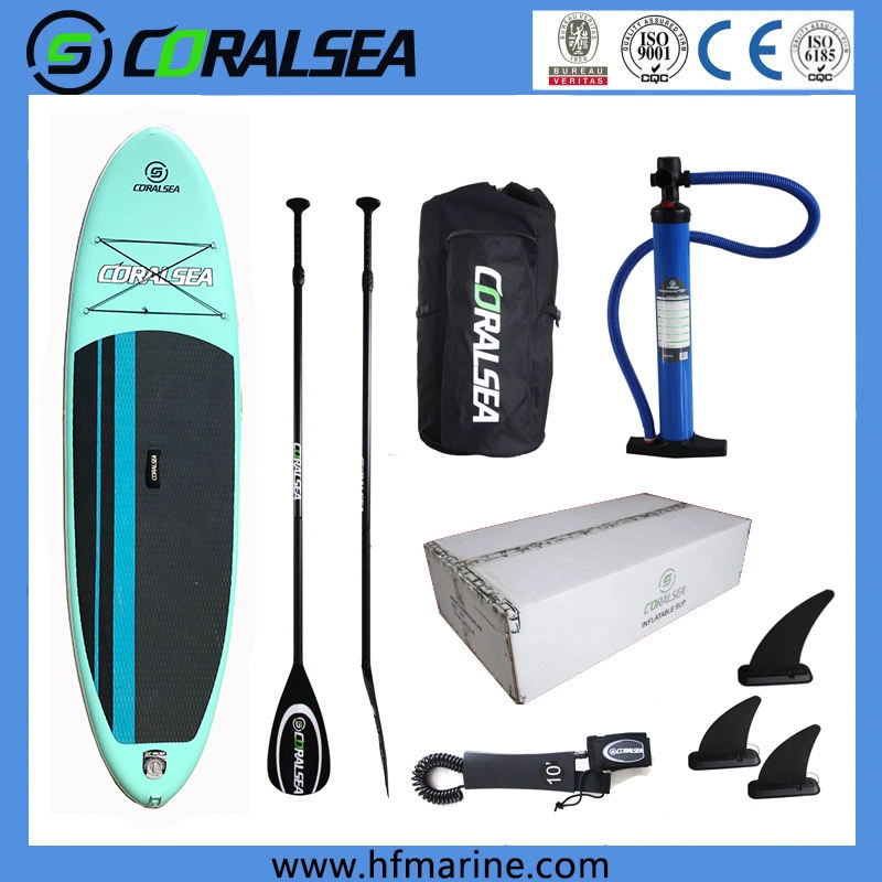 Manufacturer of Inflatable Stand up Paddle Board with Capacity 180kg and 15cm Drop Stitch Material
