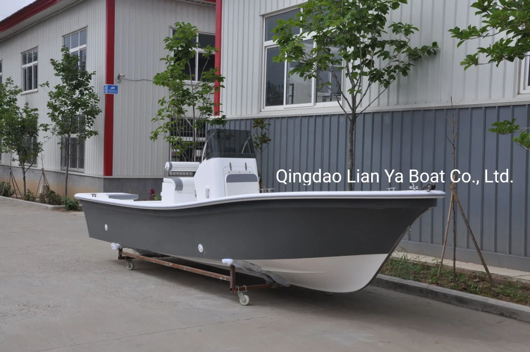 Liya 5.8m Fiberglass Fishing Boat with Motor
