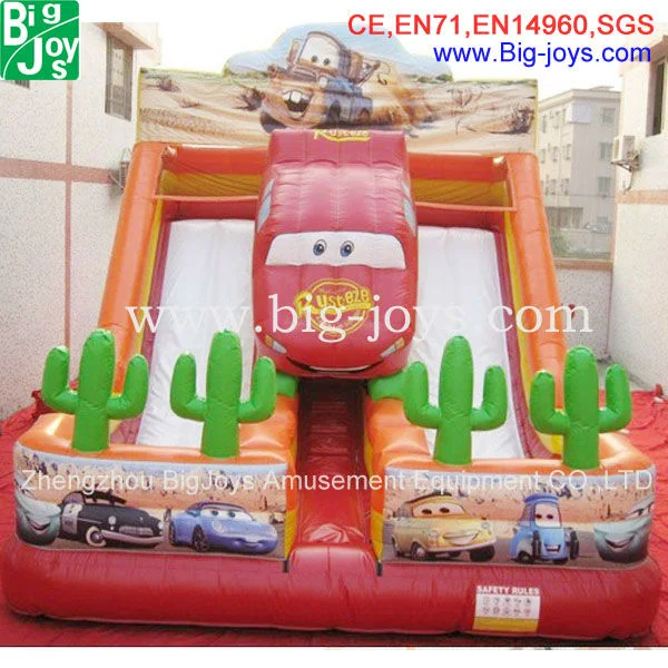 Crazy Inflatable Cool Racing Car, Funny Inflatable Slide (BJ-KY38)