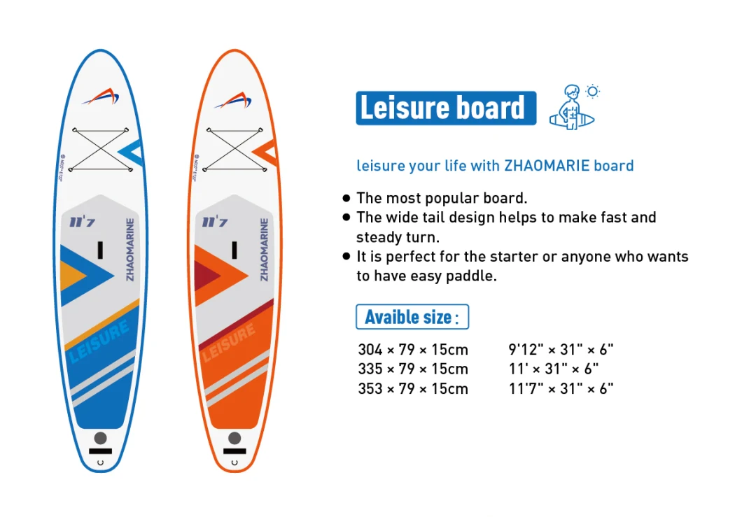 2021 Hot Sale Standup Paddle Board with Customized Color Design