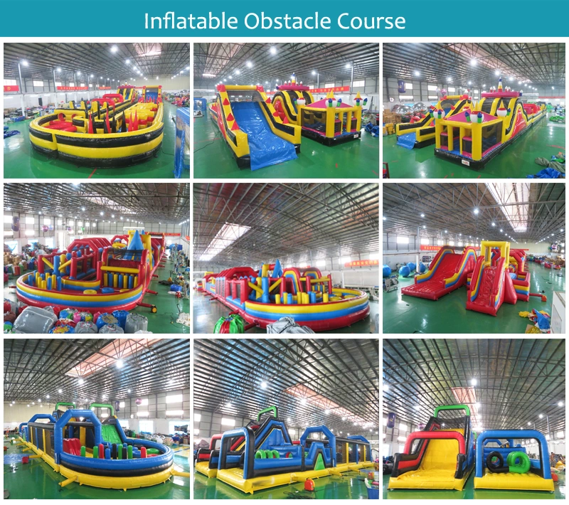 Giant Inflatable Insane 5K Obstacle Course, Inflatable Obstacle Race for Running Events