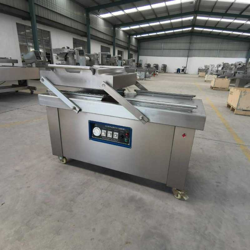 Double Chamber Vacuum Packing Machine for Commercial Kitchen Food Chamber