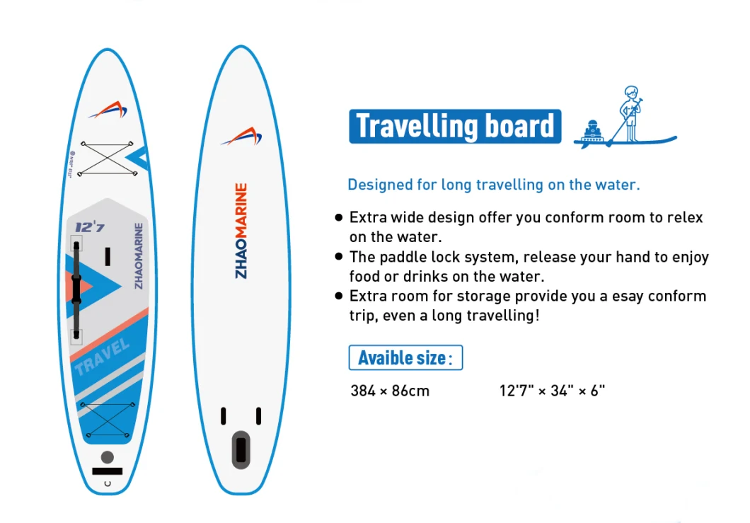 Inflatable Sup PVC Drop Stitch Material Inflatable Sup Standup Paddle Board