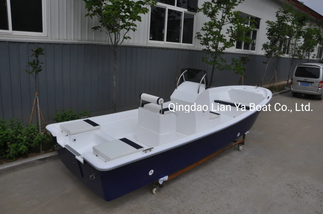Liya 5.8m Fiberglass Fishing Boat with Motor
