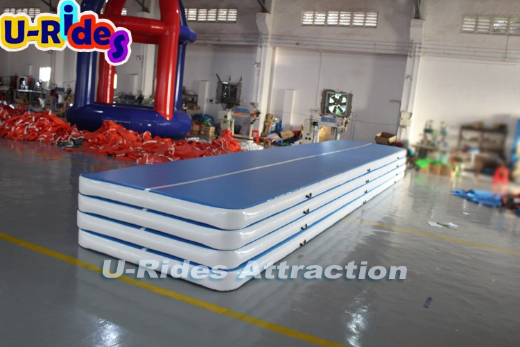 15m Korea DWF inflatable air gym track tumbling mat inflatable exercise air track for sport games