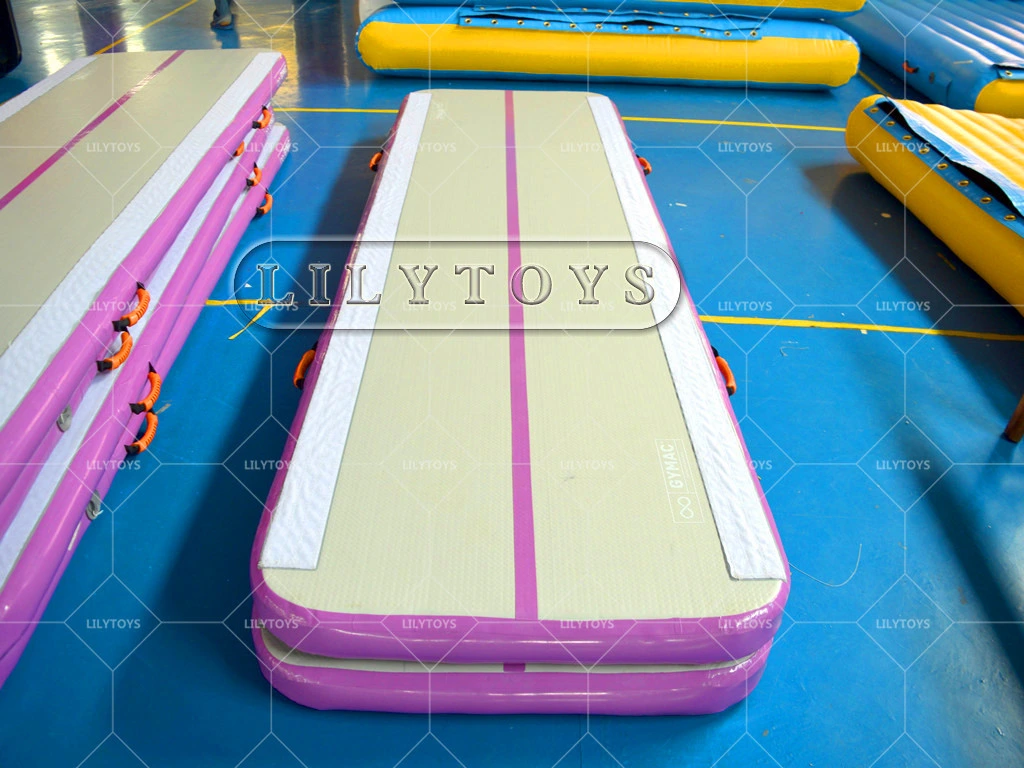 Free Shipping 3m 5m 6m 8m 10m 12m Inflatable Gym Air Tumble Track Air Tumbling Mat Home Air Track for Gymnastics 15mm