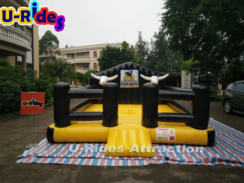 Air-sleaed inflatable mattress / mechanical bull mat / inflatable sport games
