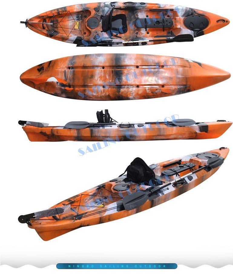 13FT Plastic Kayak Fishing Boats Cheap Canoe for Fishman