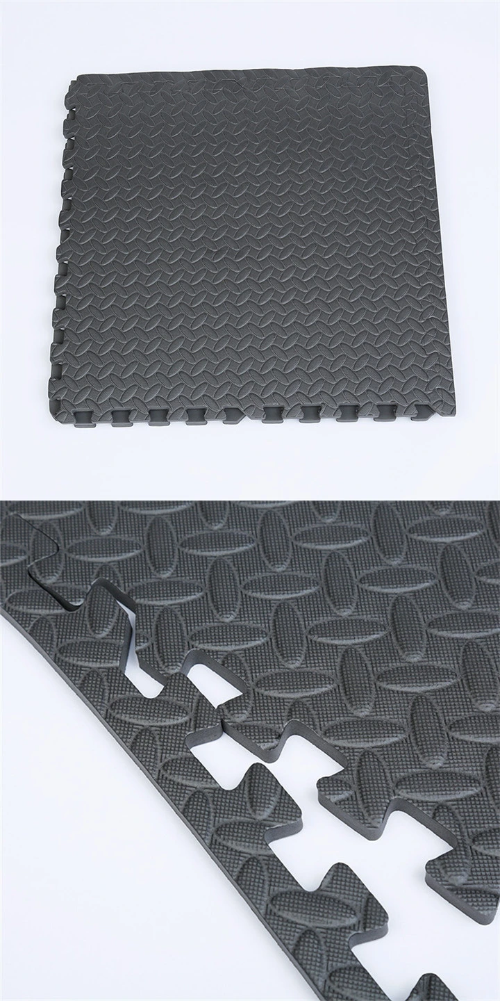 24''*24'' Waterproof Gymnastics Puzzle Mats EVA Interlocking Exercise Foam Floor Mats with Border Cheap Foam Interlocking Tiles for Fitness
