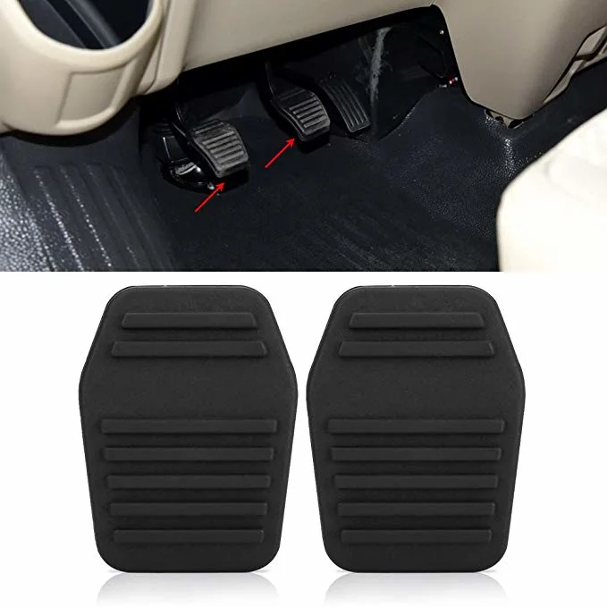 Custom Rubber to Metal Bonded Brake Pedal Pad /Rubber Accelerator Pedal /Rubber Clutch Pedal