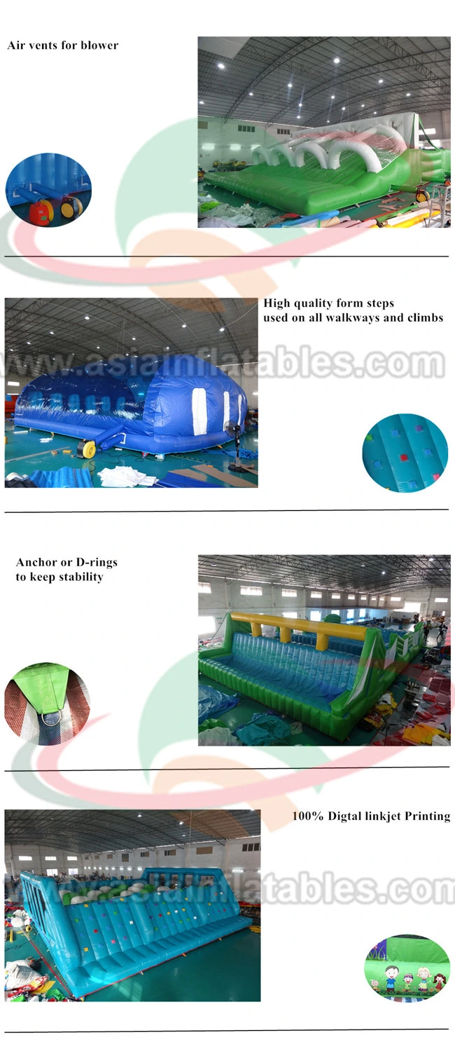 Factory Directly Inflatable 5K Obstacle Course Inflatable Race for Mud Event
