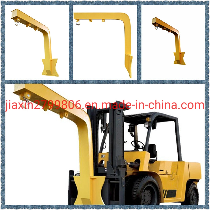 Forklift Attachment 3-3.5 Ton Forklift Crane Jibs with Hook Forklift Parts
