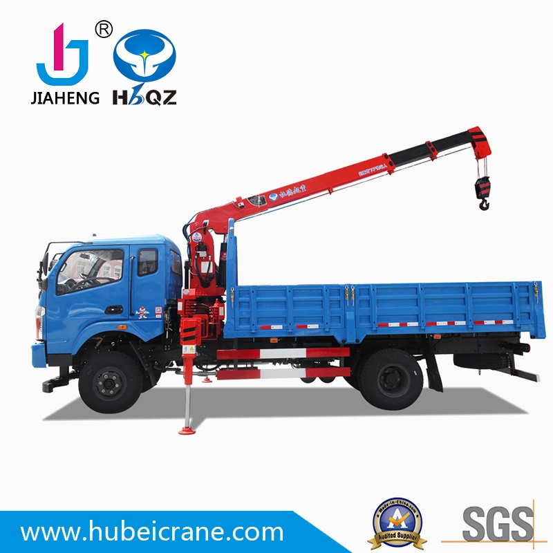 made in China Small Truck Mounted Pickup Truck Hydraulic Telescopic Boom Crane Price SQ4S3
