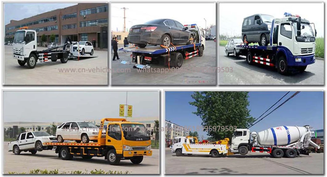 Dongfeng DFAC 4*2 3 Tons - 5 Tons Car Tow / Towing Truck for Sale