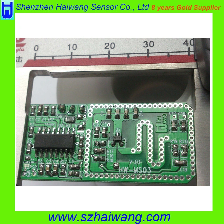 Hw-Ms03 Motion Sensor Module Microwave Radar Sensor Module for Lighting (HW-MS03)