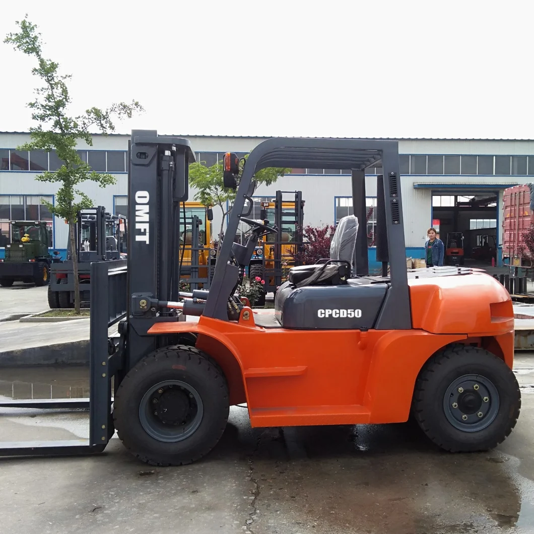 5ton Diesel Forklift, 4.5m Lifting Height, 5ton Forklift, Forklift Truck, Cpcd50, Diesel Forklift Truck