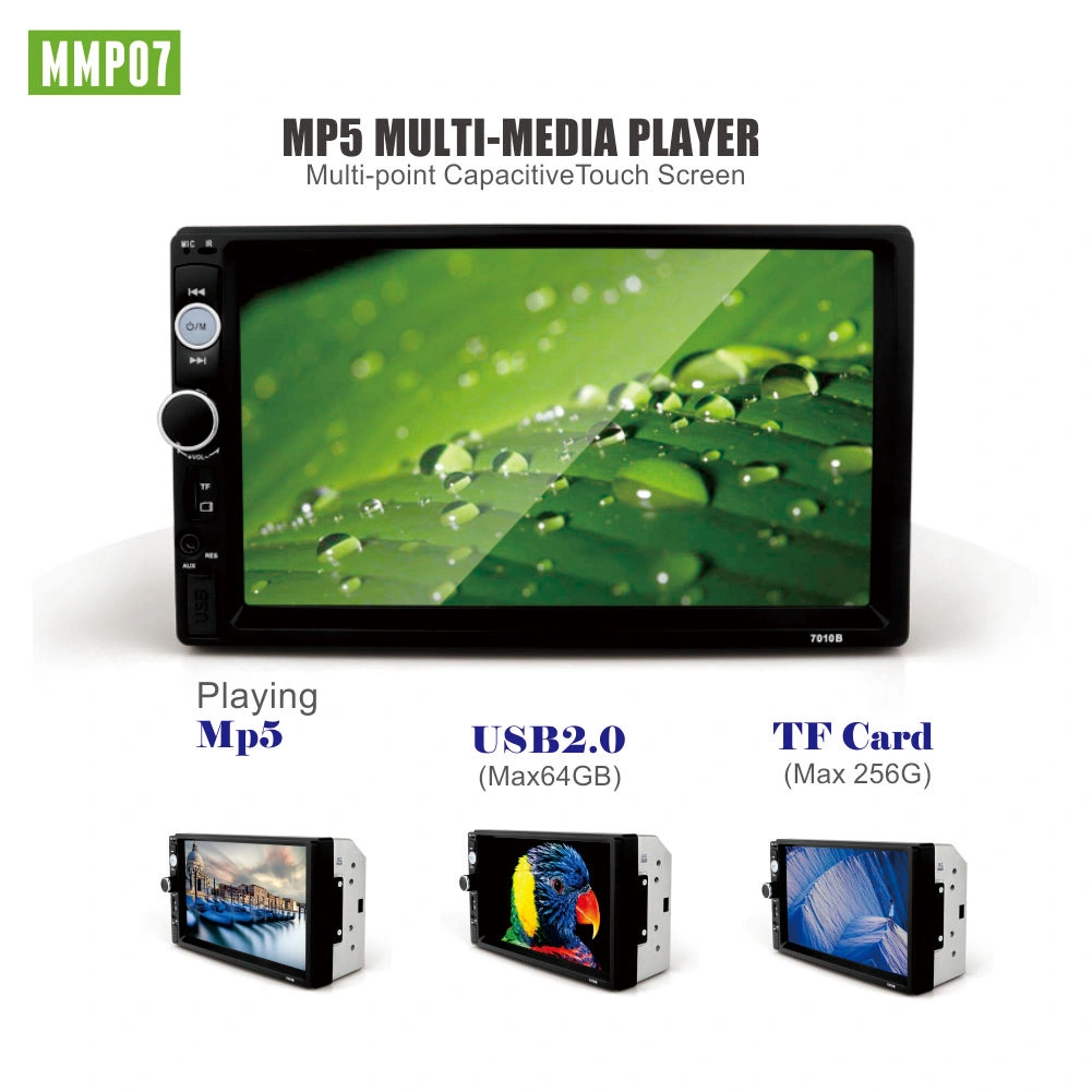 7.0 Inch Touch Screen Car DVD Player Bluetooth Mirror Link Function Android Car Video DVD