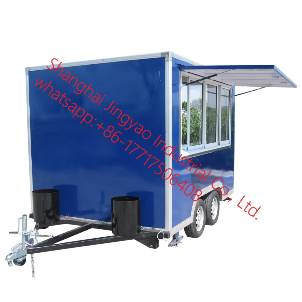 Food Catering Truck Food Truck Remolque Movil Mobile Food Trailer Food Car Europe, Australia, New Zealand