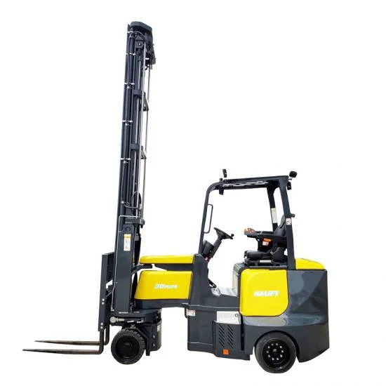 Vna Forklift 3t Electric Forklift Very Narrow Aisle Forklift Articulated Forklift