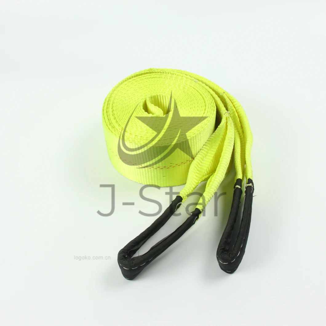 4m Polypropylene Tow Straps, Tow Webbing Straps