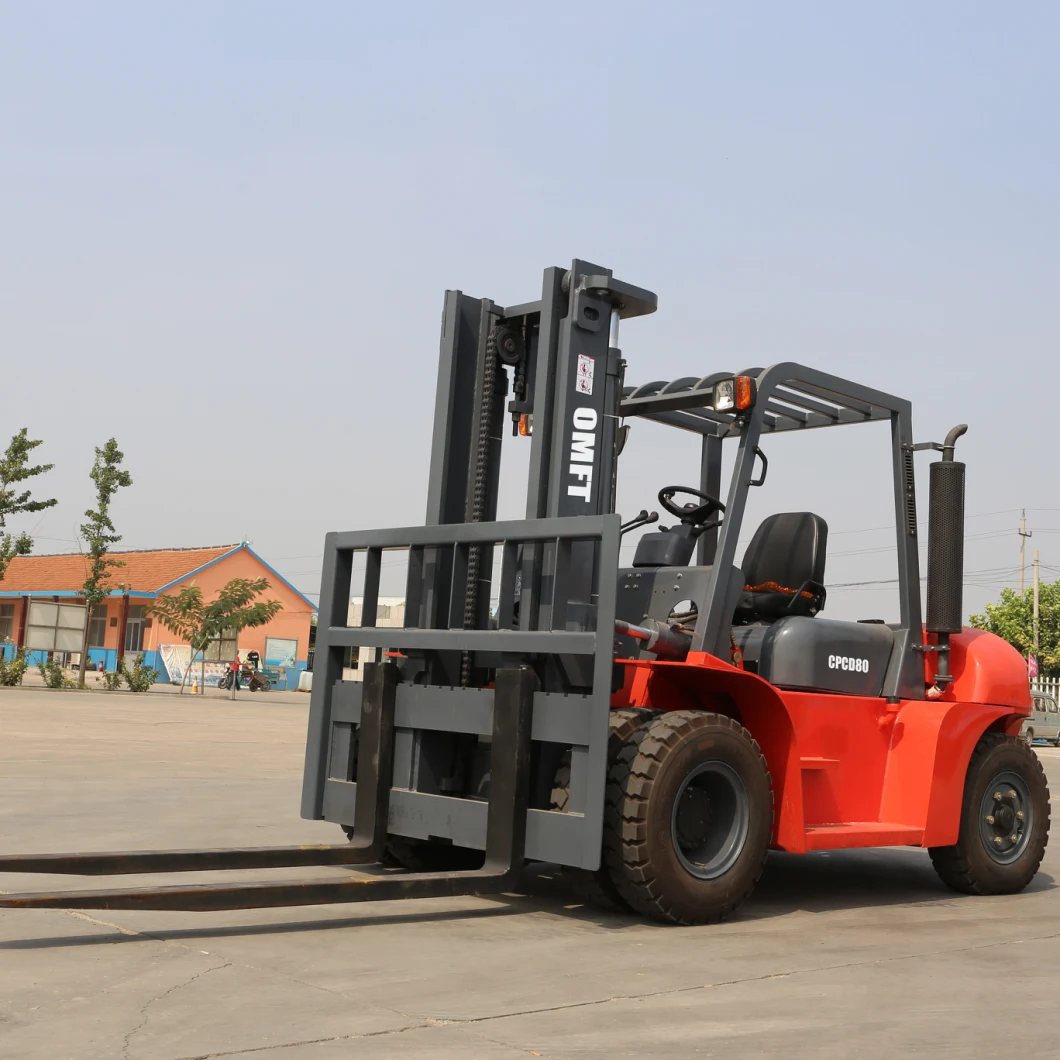 8ton Diesel Forklift, 4.5m Lifting Height, 8ton Forklift, Forklift Truck, Cpcd80, Diesel Forklift Truck