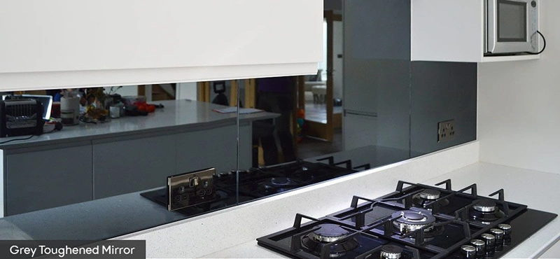 6mm Heat Resistant Temperable/Tempered Mirror Mirastar Mirror for Kitchen Splashback