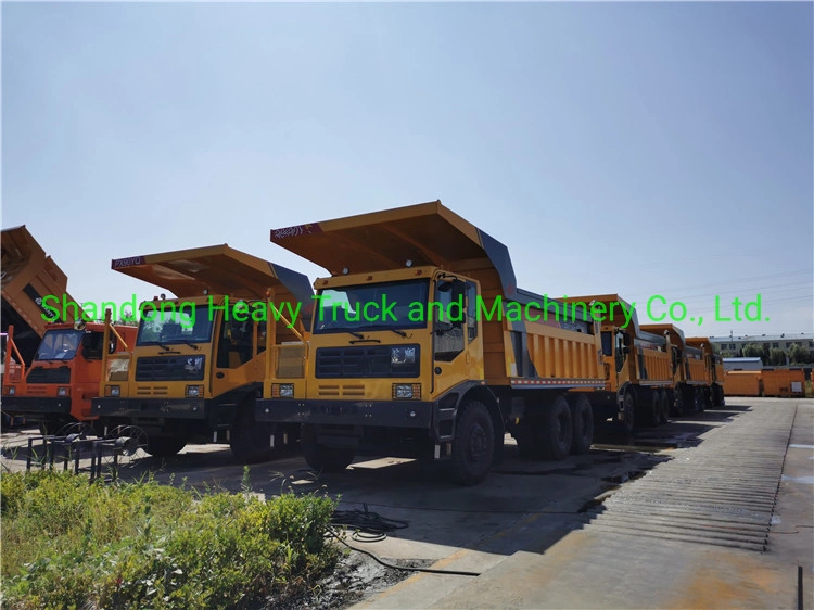 10 Wheeler Chinese 6X4 Mining Truck 90 Ton Mining Truck with Automatic Gearbox