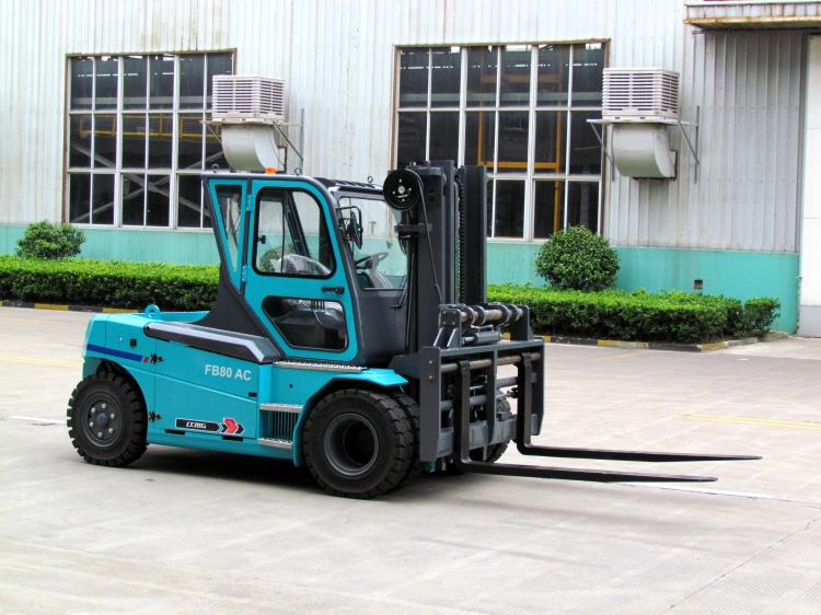 Electric Forklift 4 Wheel Chinese Electric Hydraulic Forklift 8 Ton Electric Wheel Forklift
