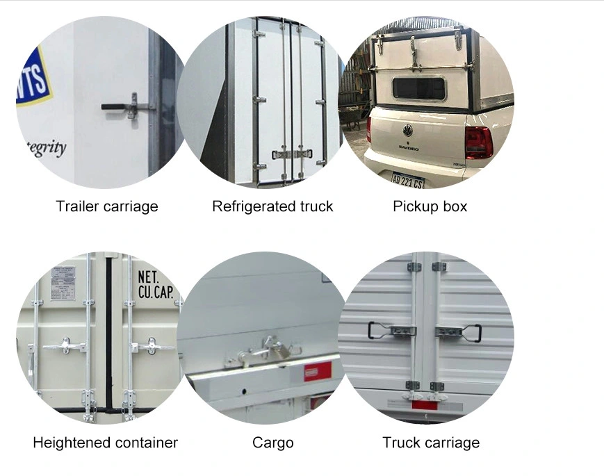 Truck Body Parts Cargo Trailer Bar Lock Truck Door Lock Container Rear Door Gear Lock