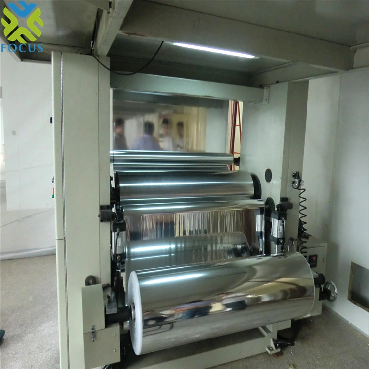 Mirror Looking Surface PP Mylar Silver Metal CPP Film with Heat Sealable Layer