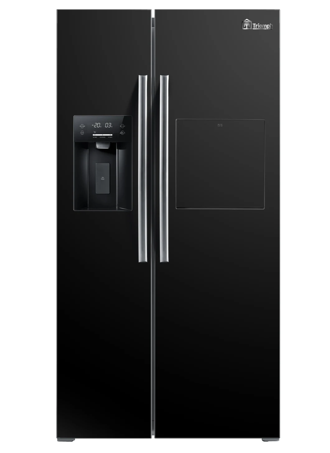 Side by Side Refrigerator, Auto Ice Marker, No Frost, Inverter Compressor 220-240V/50Hz, Minibar