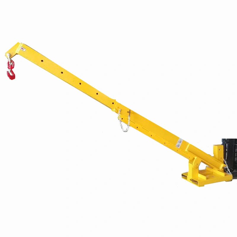 Forklift Attachment 3-3.5 Ton Forklift Crane Jibs with Hook Forklift Parts