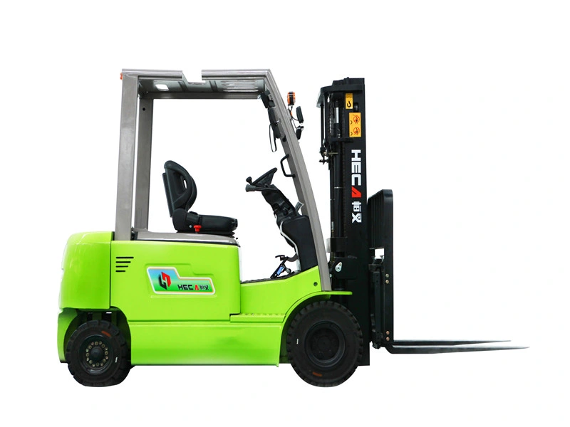 Ef330 Wholesale Smart Mini 3t 3000kgs Four Wheel Single Drive Battery Forklift Truck with Accessories Parts