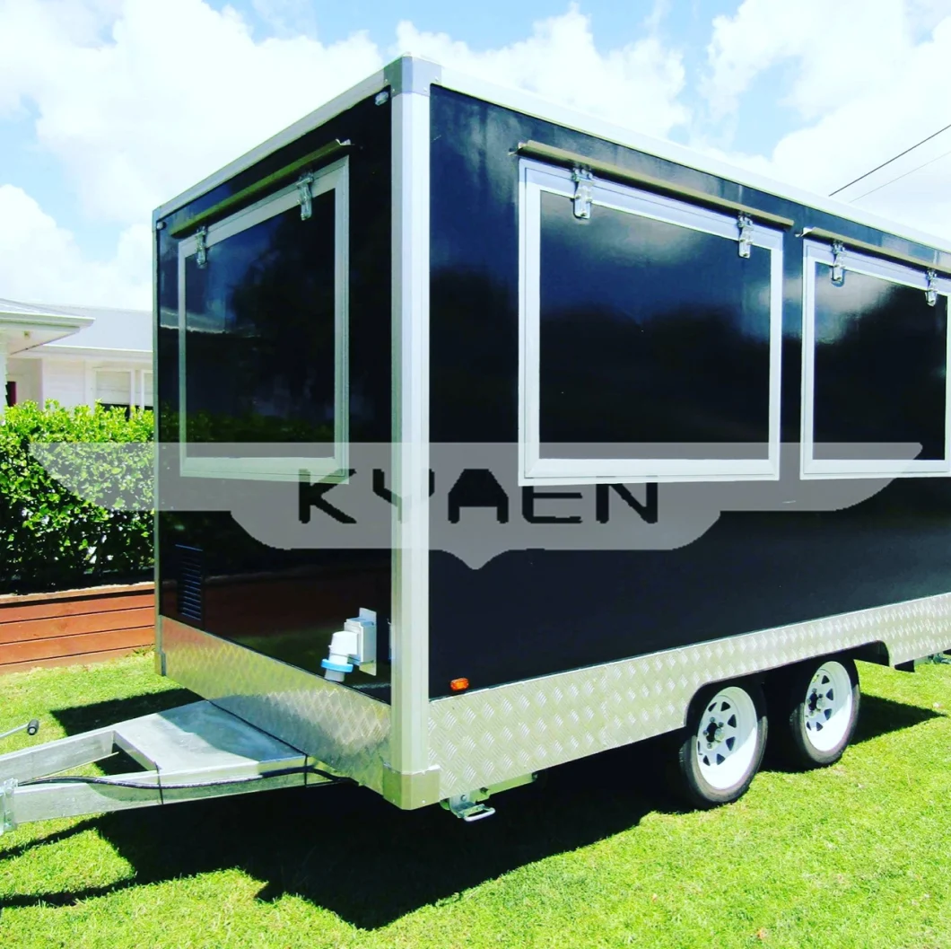 USA Fashion Mirror Airstream Caravan Trailer with Two Double Bed