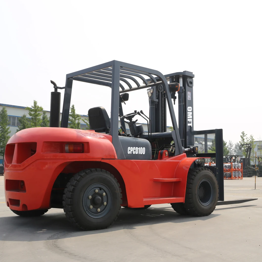 10ton Diesel Forklift, 4.5m Lifting Height, 10ton Forklift, Forklift Truck, Cpcd100, Diesel Forklift Truck