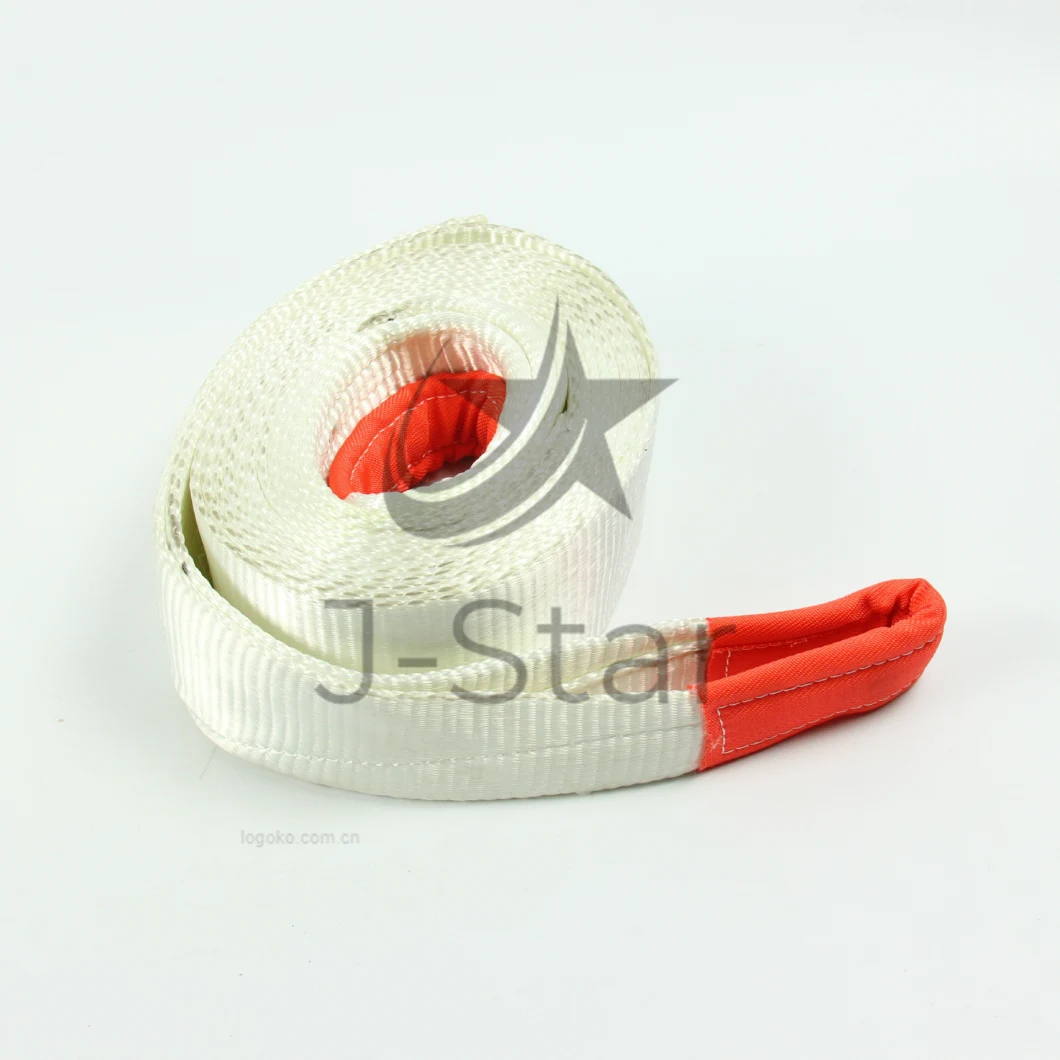 4m Polypropylene Tow Straps, Tow Webbing Straps