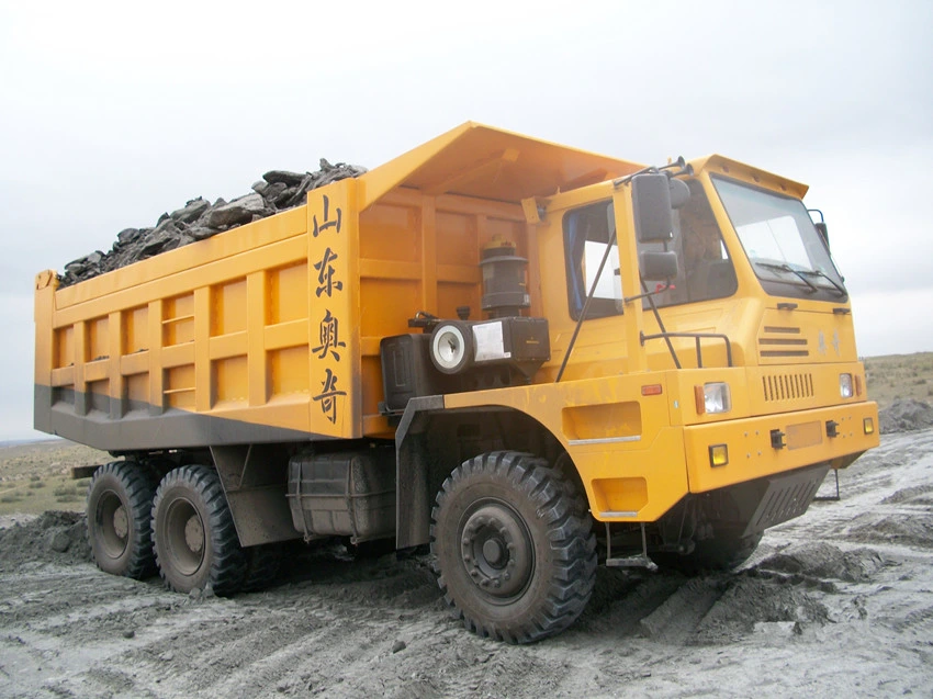 Heavy Duty Mining Dumper 351-450HP Mining Tipper Front Tipping Mining Dump Truck