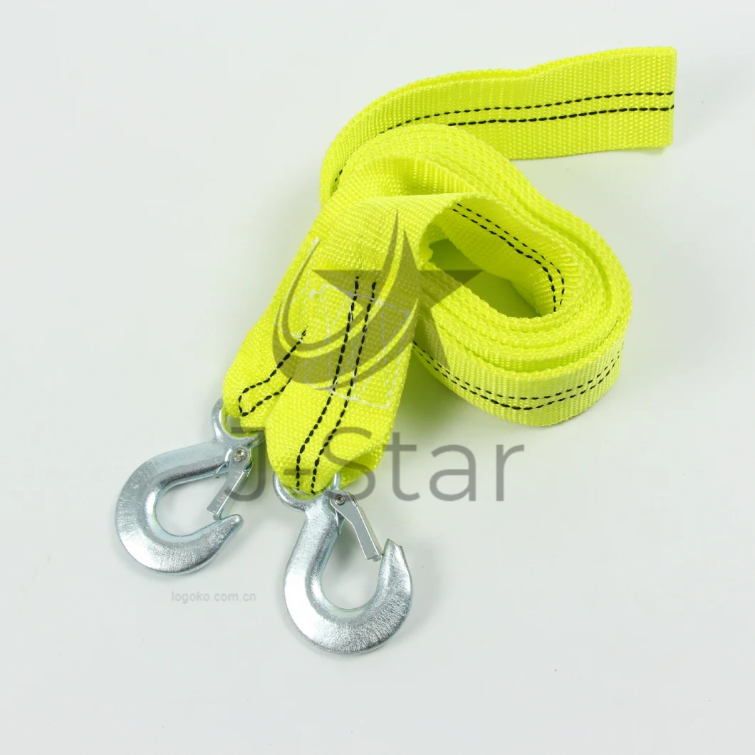 4m Polypropylene Tow Straps, Tow Webbing Straps