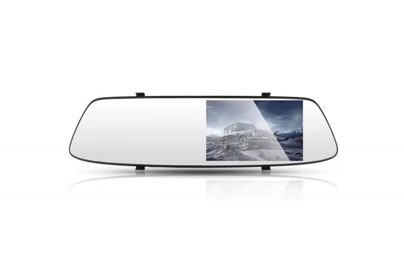 New 5-Inch Car Auto Vehicle Dash Cam Streaming Media Rearview Mirror Recorder Dash Cam (V50)