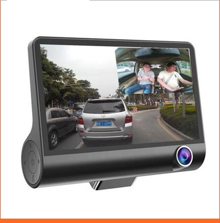 3 Lens Car Black Box Dash Cam HD 1080P 170 Degree Wide Angle Car Camera