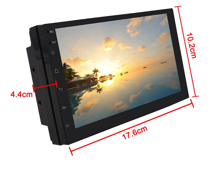 2DIN Universal Car Android Player with Rear-View Function
