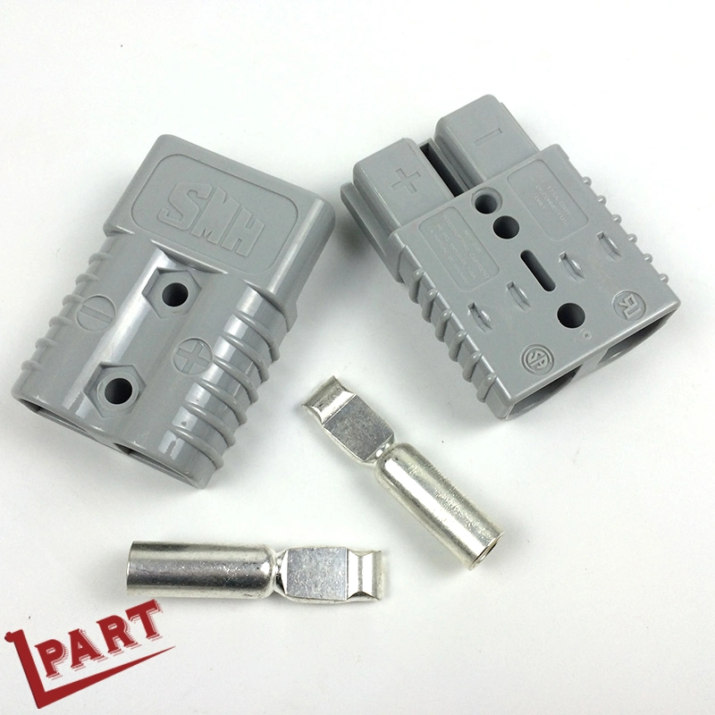 Forklift Spare Parts Battery Connector Sb175 Grey Color Red Color